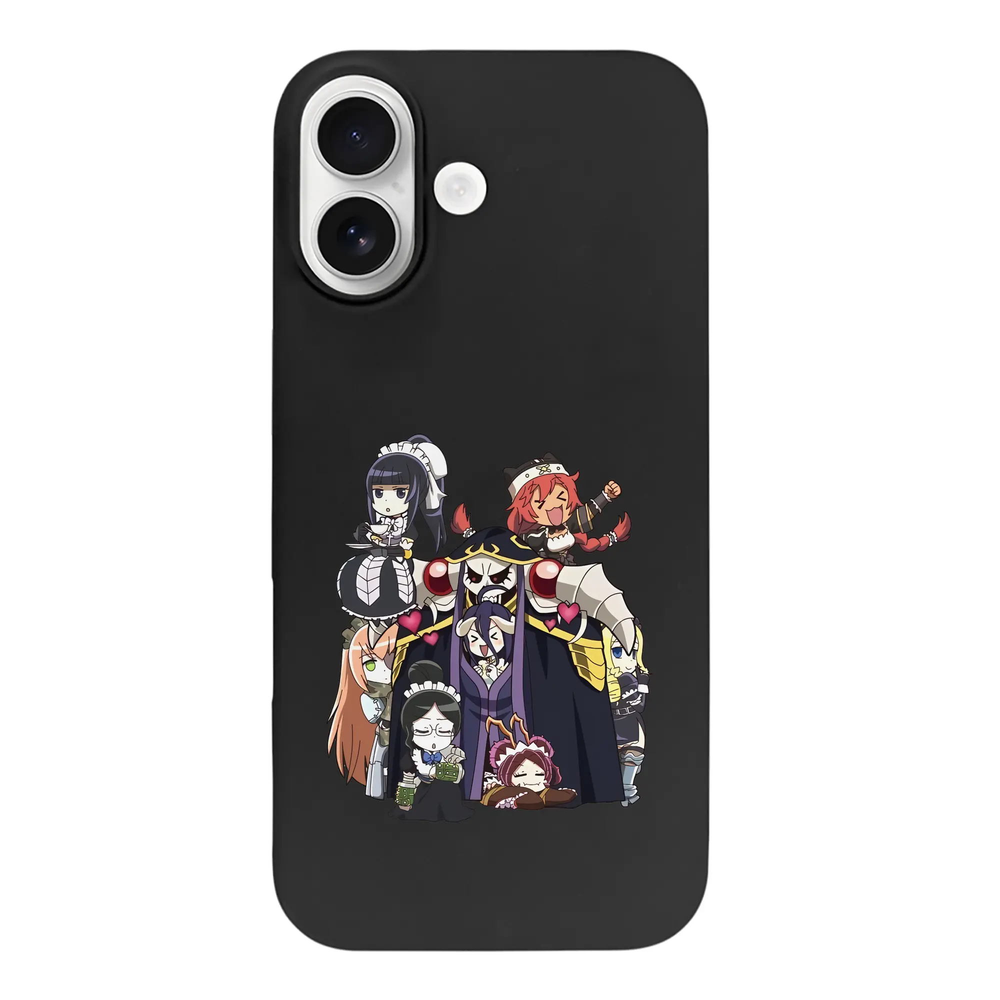 オーバーロード グッズ アインズ・ウール・ゴウン - iPhone 17 シリーズ シリコンケース 薄型 耐衝撃 指紋防止 ソフトタッチカバー 精密フィット 傷防止 保護ケース iPhone 17/17 Air/17 Pro/17 Pro Max 対応